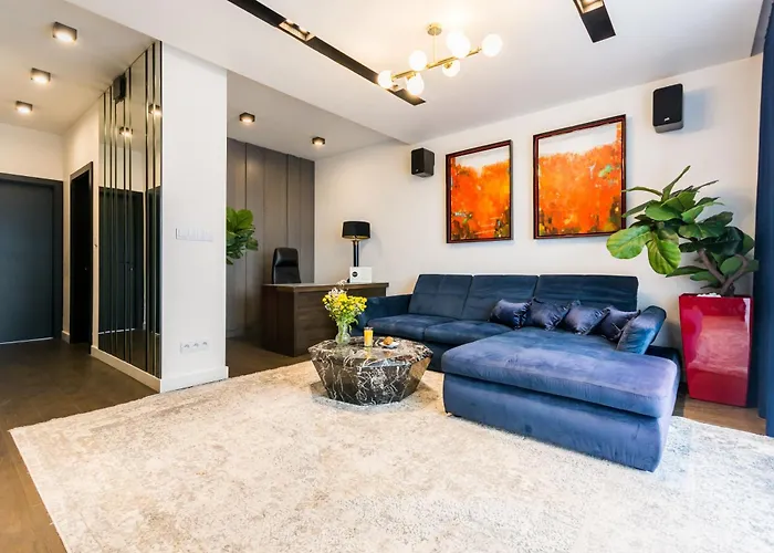 Apartamento Luxury Penthouse With Jacuzzi Cracóvia